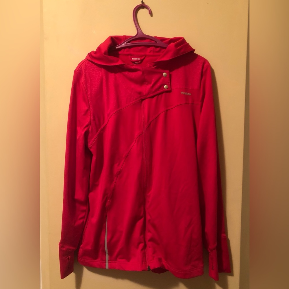 Reebok “play dry” zip up jacket